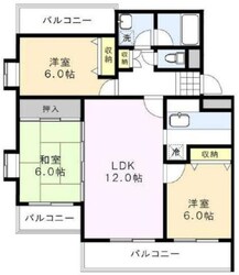 サンコートあかね台の物件間取画像